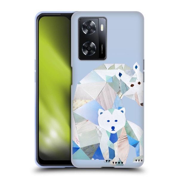 Artpoptart Animals Polar Bears Soft Gel Case for OPPO A57s