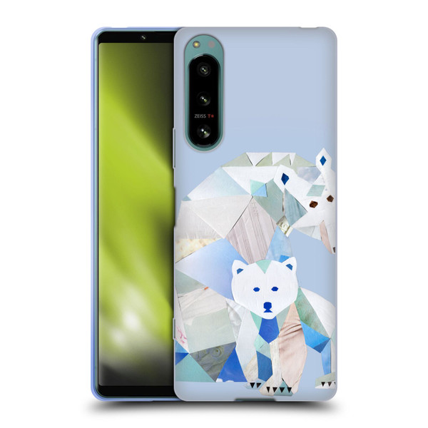 Artpoptart Animals Polar Bears Soft Gel Case for Sony Xperia 5 IV
