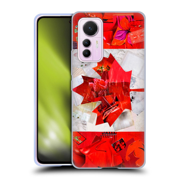 Artpoptart Flags Canada Soft Gel Case for Xiaomi 12 Lite