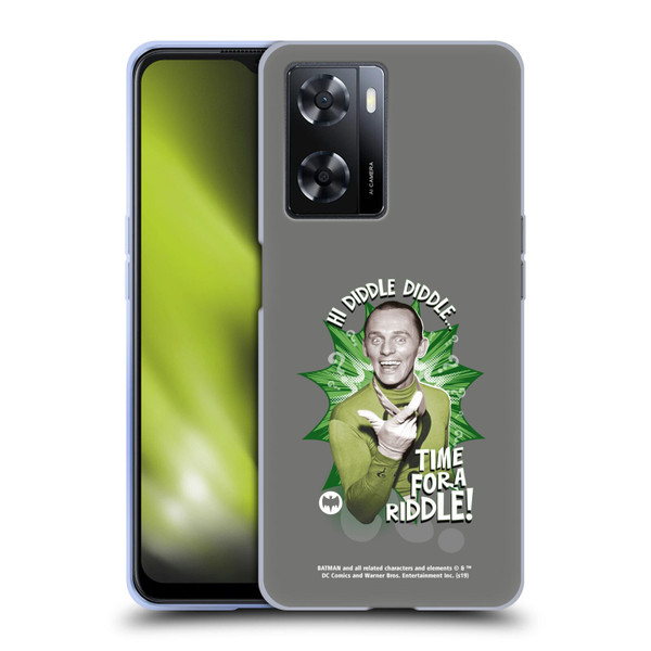 Batman TV Series Character Art Riddler Hi Diddle Soft Gel Case for OPPO A57s