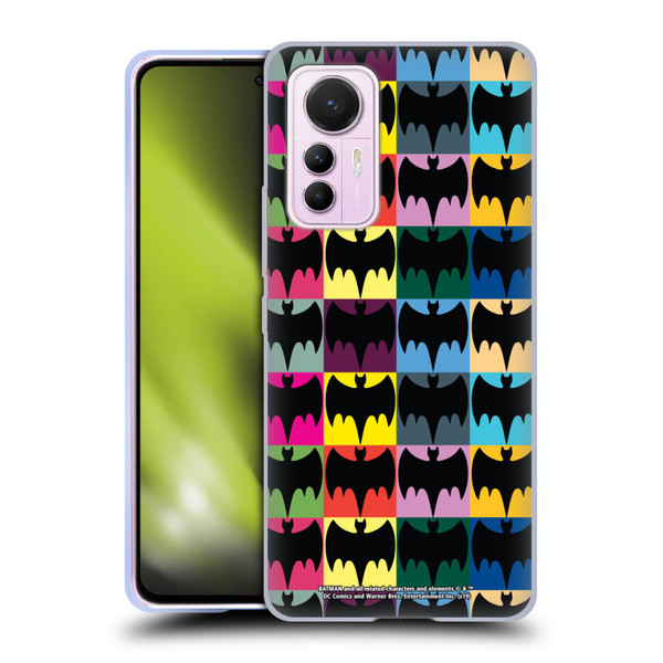Batman TV Series Logos Patterns Soft Gel Case for Xiaomi 12 Lite