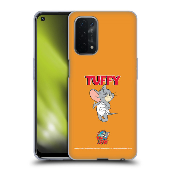Tom and Jerry Characters Nibbles Soft Gel Case for OPPO A54 5G