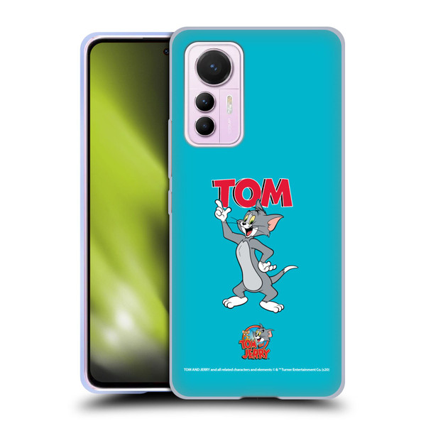 Tom and Jerry Characters Tom Soft Gel Case for Xiaomi 12 Lite