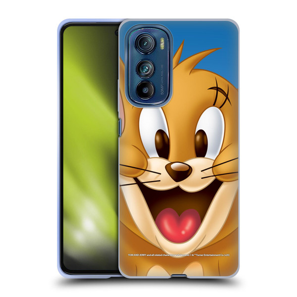 Tom and Jerry Full Face Jerry Soft Gel Case for Motorola Edge 30