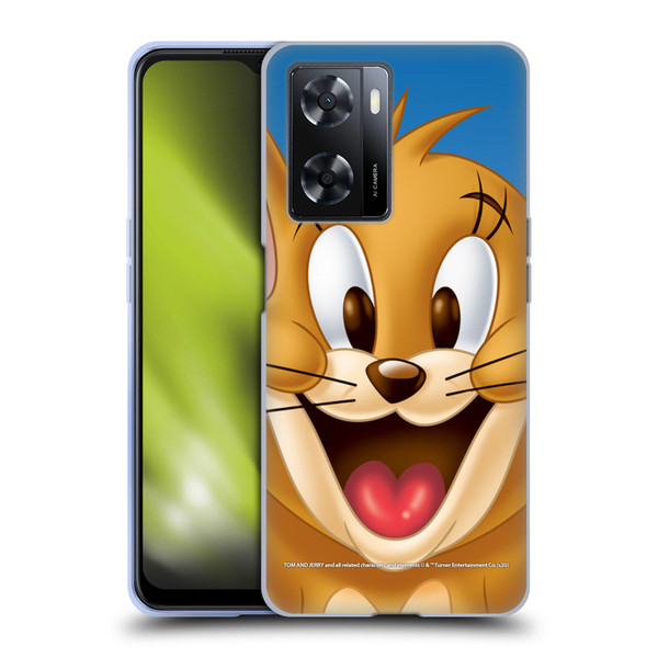 Tom and Jerry Full Face Jerry Soft Gel Case for OPPO A57s