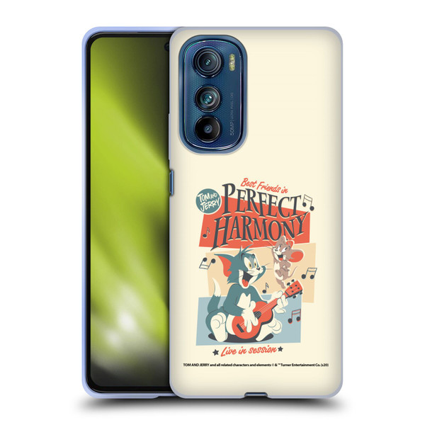 Tom and Jerry Retro Perfect Harmony Soft Gel Case for Motorola Edge 30