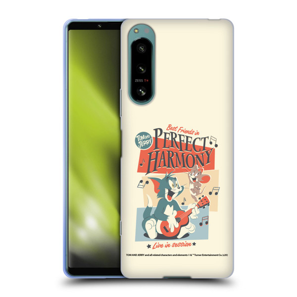 Tom and Jerry Retro Perfect Harmony Soft Gel Case for Sony Xperia 5 IV