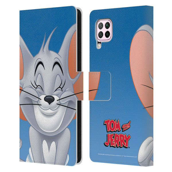Tom and Jerry Full Face Nibbles Leather Book Wallet Case Cover For Huawei Nova 6 SE / P40 Lite