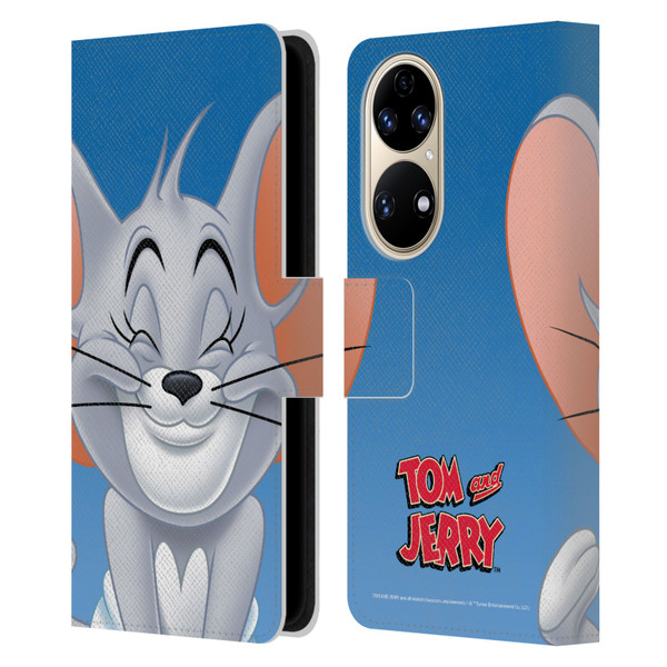 Tom and Jerry Full Face Nibbles Leather Book Wallet Case Cover For Huawei P50
