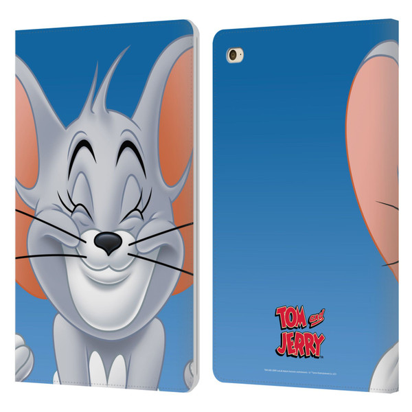 Tom and Jerry Full Face Nibbles Leather Book Wallet Case Cover For Apple iPad mini 4