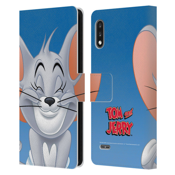 Tom and Jerry Full Face Nibbles Leather Book Wallet Case Cover For LG K22