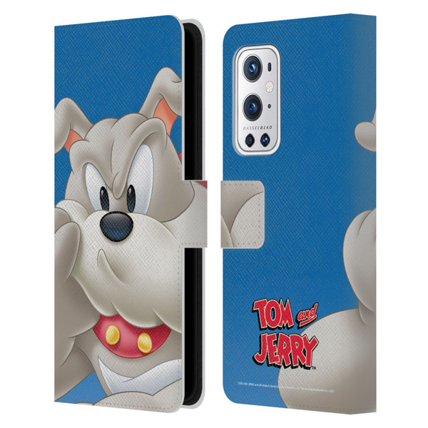 Tom and Jerry Full Face Spike Leather Book Wallet Case Cover For OnePlus 9 Pro