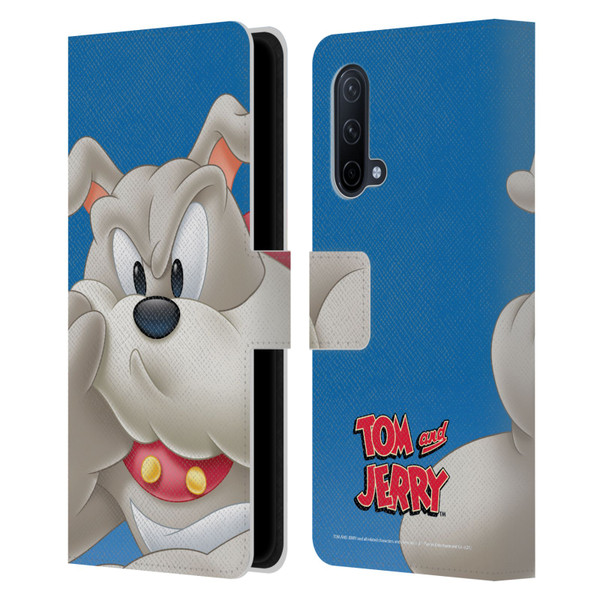 Tom and Jerry Full Face Spike Leather Book Wallet Case Cover For OnePlus Nord CE 5G