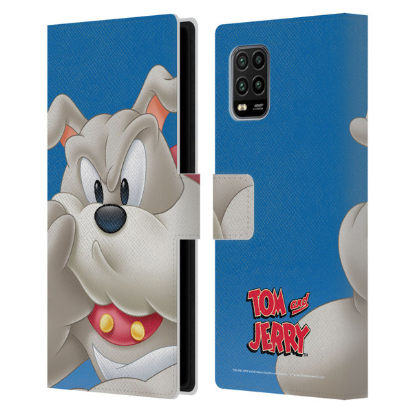 Tom and Jerry Full Face Spike Leather Book Wallet Case Cover For Xiaomi Mi 10 Lite 5G