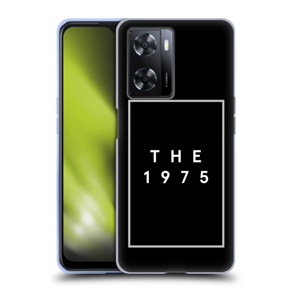 The 1975 Key Art Logo Black Soft Gel Case for OPPO A57s