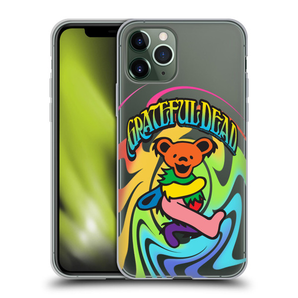 Grateful Dead Trends Bear 2 Soft Gel Case for Apple iPhone 11 Pro