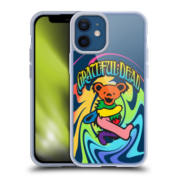 Grateful Dead Trends Bear 2 Soft Gel Case for Apple iPhone 12 Mini & MagSafe