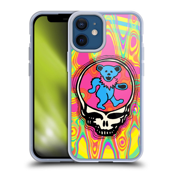 Grateful Dead Trends Bear Soft Gel Case for Apple iPhone 12 Mini & MagSafe