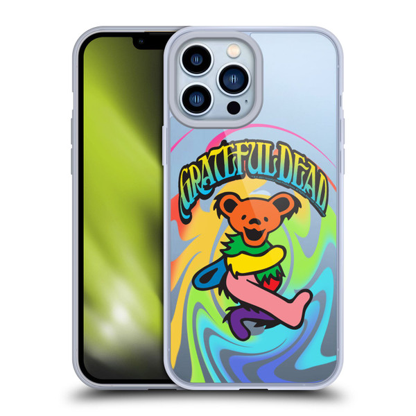 Grateful Dead Trends Bear 2 Soft Gel Case for Apple iPhone 13 Pro Max & MagSafe
