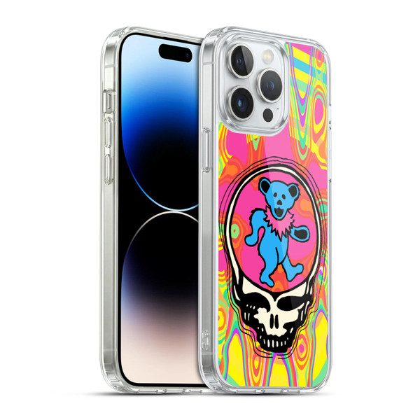 Grateful Dead Trends Bear Soft Gel Case for Apple iPhone 14 Pro Max & MagSafe