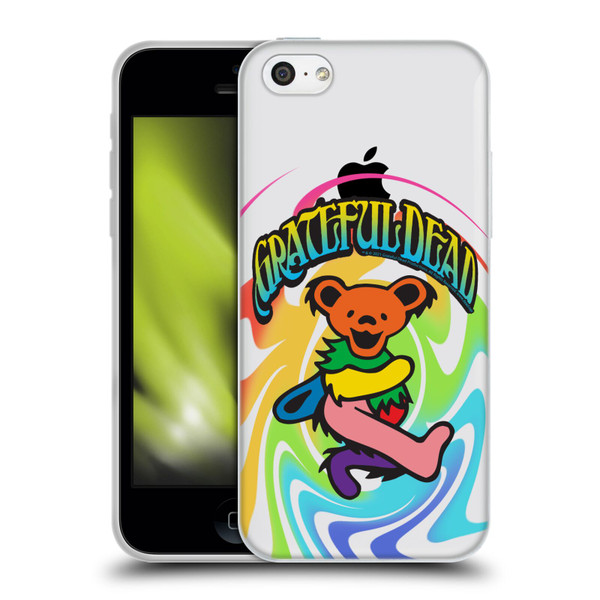 Grateful Dead Trends Bear 2 Soft Gel Case for Apple iPhone 5c