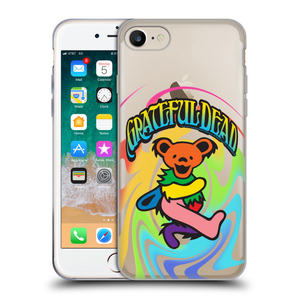Grateful Dead Trends Bear 2 Soft Gel Case for Apple iPhone 7 / 8 / SE 2020 & 2022 & MagSafe