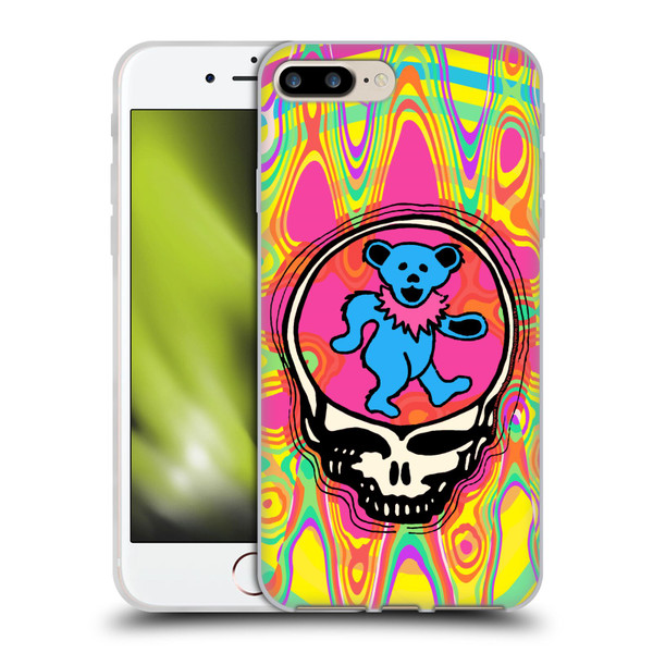 Grateful Dead Trends Bear Soft Gel Case for Apple iPhone 7 Plus / iPhone 8 Plus & MagSafe