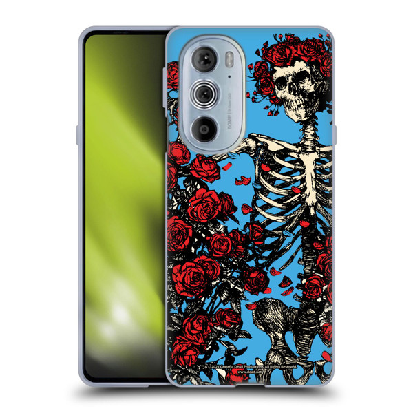 Grateful Dead Trends Bertha Skull Roses Soft Gel Case for Motorola Edge X30