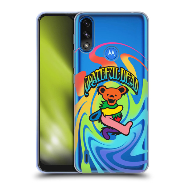 Grateful Dead Trends Bear 2 Soft Gel Case for Motorola Moto E7 Power / Moto E7i Power
