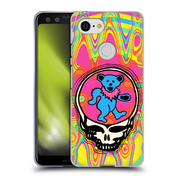Grateful Dead Trends Bear Soft Gel Case for Google Pixel 3