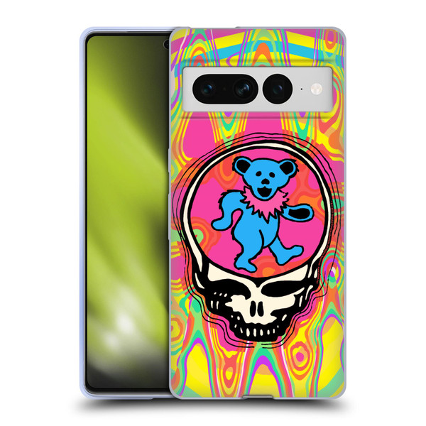 Grateful Dead Trends Bear Soft Gel Case for Google Pixel 7 Pro