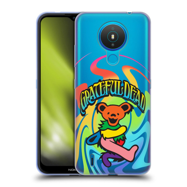 Grateful Dead Trends Bear 2 Soft Gel Case for Nokia 1.4