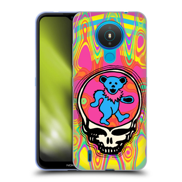 Grateful Dead Trends Bear Soft Gel Case for Nokia 1.4