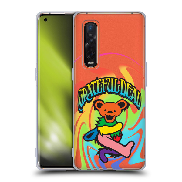 Grateful Dead Trends Bear 2 Soft Gel Case for OPPO Find X2 Pro 5G