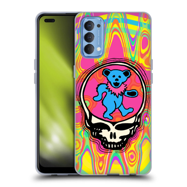 Grateful Dead Trends Bear Soft Gel Case for OPPO Reno 4 5G