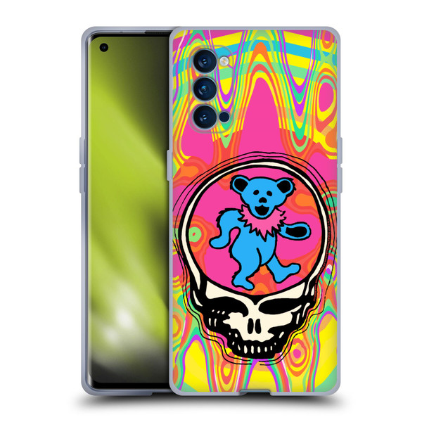Grateful Dead Trends Bear Soft Gel Case for OPPO Reno 4 Pro 5G