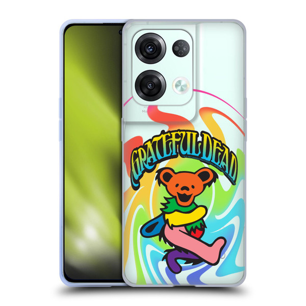 Grateful Dead Trends Bear 2 Soft Gel Case for OPPO Reno8 Pro