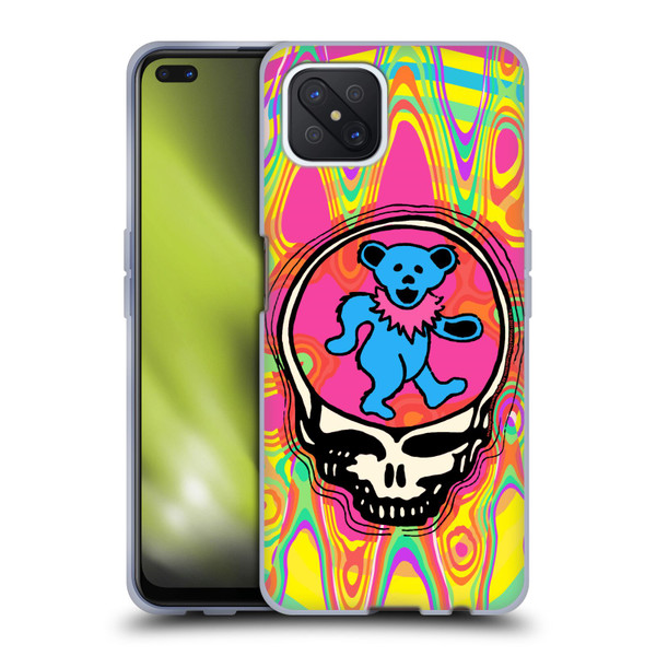 Grateful Dead Trends Bear Soft Gel Case for OPPO Reno4 Z 5G