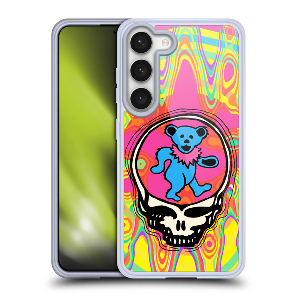 Grateful Dead Trends Bear Soft Gel Case for Samsung Galaxy S23 5G & MagSafe