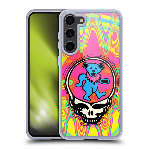 Grateful Dead Trends Bear Soft Gel Case for Samsung Galaxy S23+ 5G & MagSafe