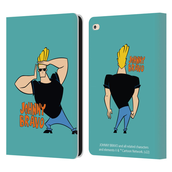 Johnny Bravo Graphics Character Leather Book Wallet Case Cover For Apple iPad Air 2 (2014)