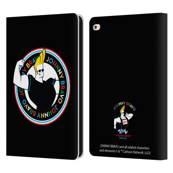 Johnny Bravo Graphics Logo Leather Book Wallet Case Cover For Apple iPad Air 2 (2014)