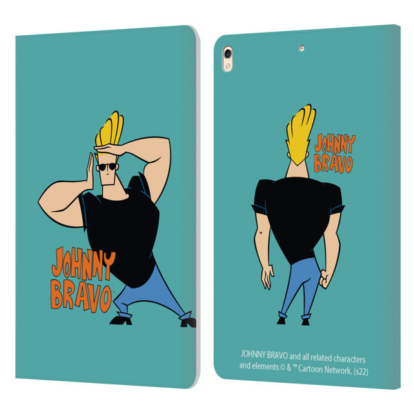 Johnny Bravo Graphics Character Leather Book Wallet Case Cover For Apple iPad Pro 10.5 (2017)