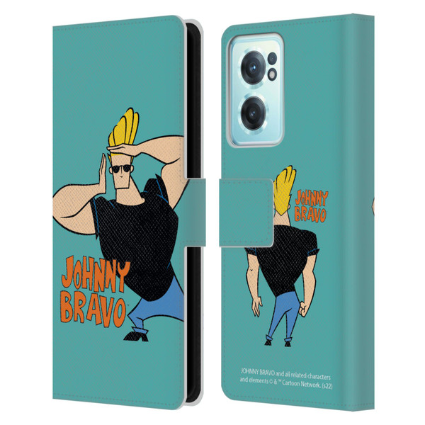 Johnny Bravo Graphics Character Leather Book Wallet Case Cover For OnePlus Nord CE 2 5G