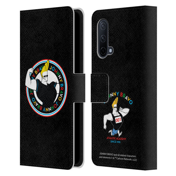 Johnny Bravo Graphics Logo Leather Book Wallet Case Cover For OnePlus Nord CE 5G