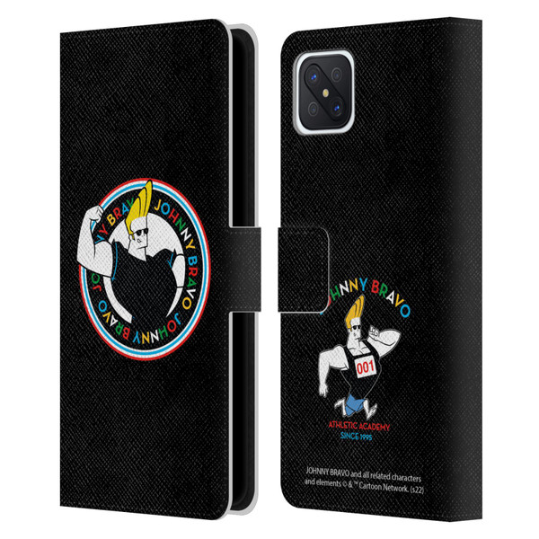 Johnny Bravo Graphics Logo Leather Book Wallet Case Cover For OPPO Reno4 Z 5G