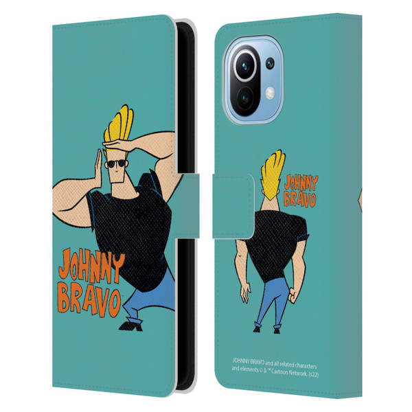 Johnny Bravo Graphics Character Leather Book Wallet Case Cover For Xiaomi Mi 11