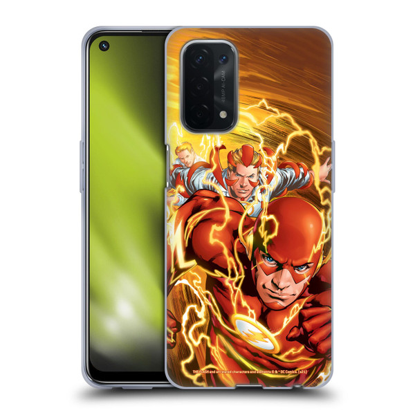 The Flash DC Comics Comic Book Covers New 52 Vol 4 #1 Soft Gel Case for OPPO A54 5G