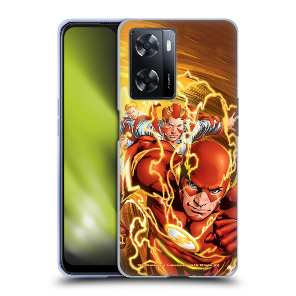 The Flash DC Comics Comic Book Covers New 52 Vol 4 #1 Soft Gel Case for OPPO A57s