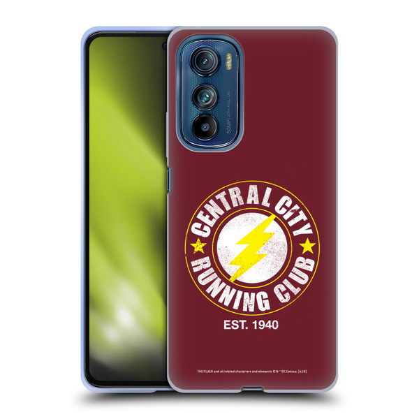 The Flash DC Comics Fast Fashion Running Club Soft Gel Case for Motorola Edge 30